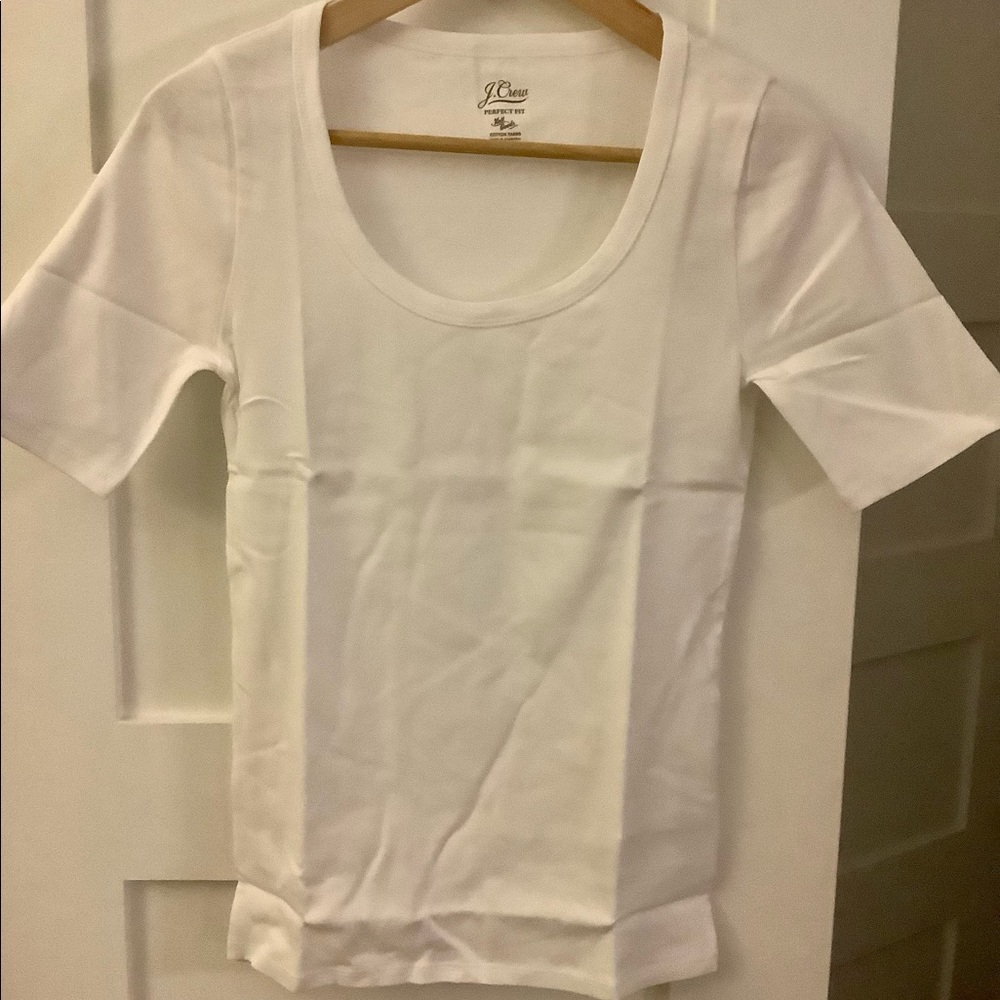 J. Crew slim perfect scoopneck T-shirt